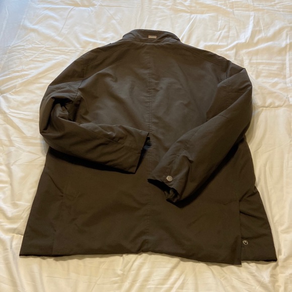 Tommy Bahama Mens Field Jacket Sz L Brown Utility Coat Wool Blend Casual Outdoor - Picture 3 of 12